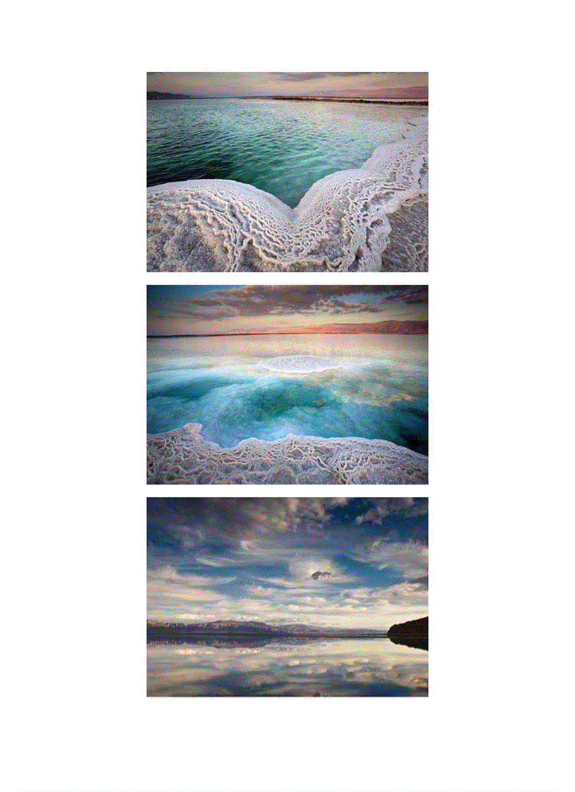 Những vẽ đẹp bí hiểm của Biển chết
