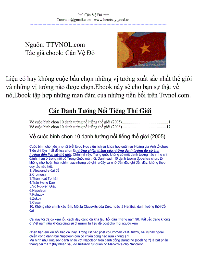 image for page Những vị tướng lỗi lạc thế giới