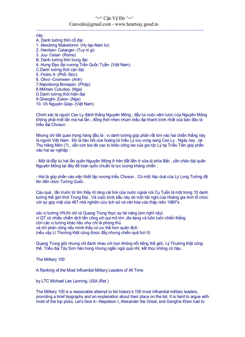 image for page Những vị tướng lỗi lạc thế giới