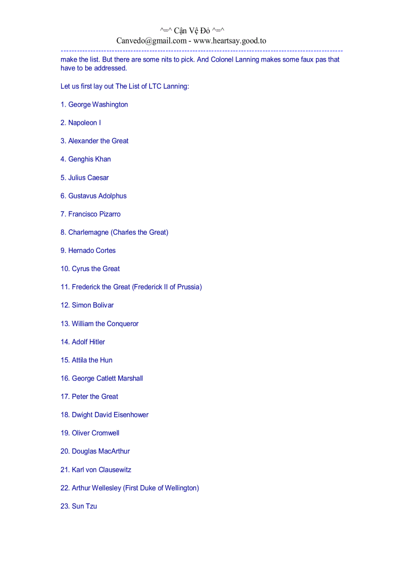 image for page Những vị tướng lỗi lạc thế giới