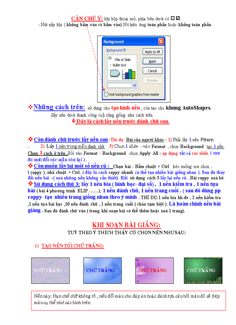 image for page NHUNG CACH LAY HINH NEN PPt 1