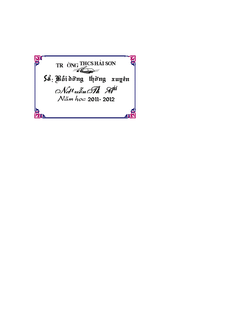 image for page Nhãn vở giáo án 1