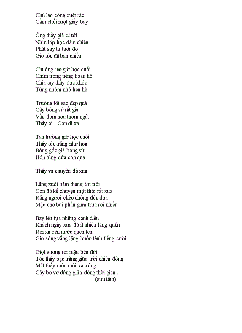 image for page Những bài thơ hay tặng thầy cô 1