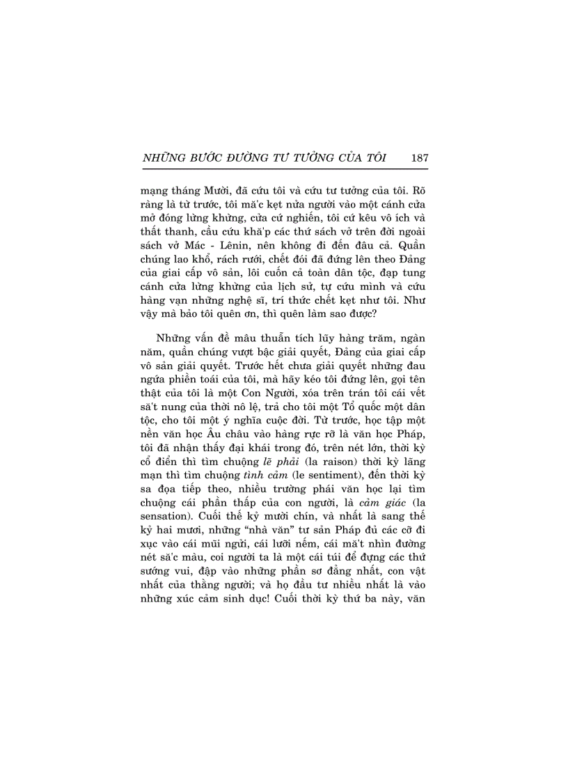 image for page Những bước đường tư tưởng của tôi 1