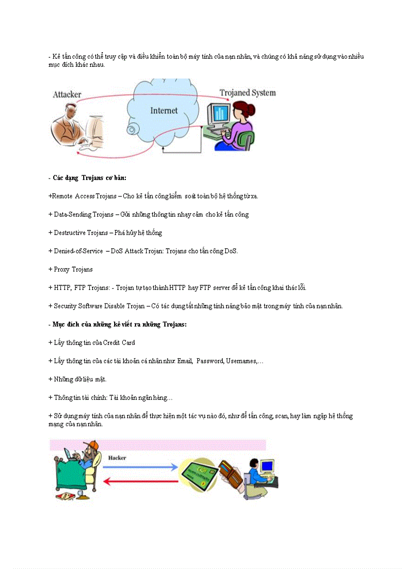 image for page Niệm cơ bản về Trojan và Backdoo