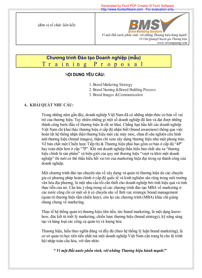 image for page Nội dung chương trình đào tạo doanh nghiệp