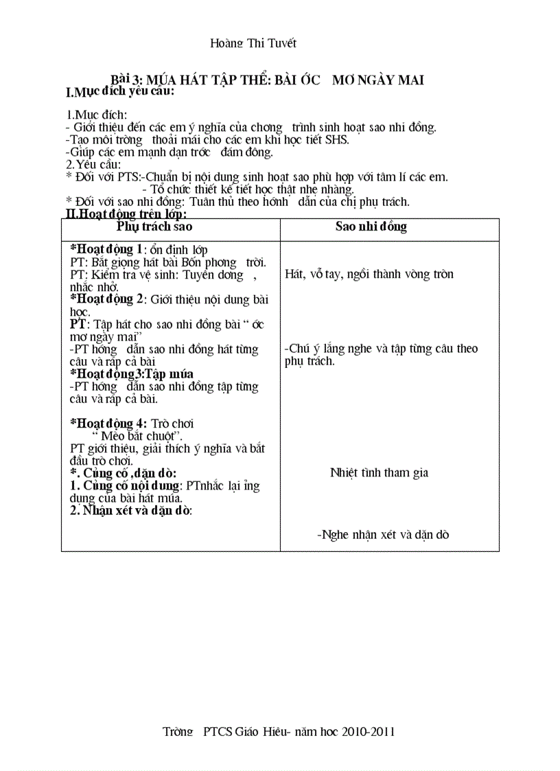 image for page Noi dung sinh hoạt sao nhi đồng thang10