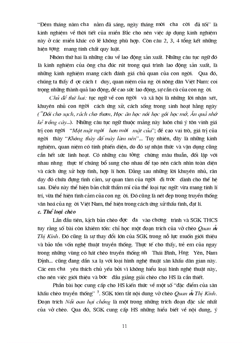 image for page Nội dung và chương trình văn học dân gian