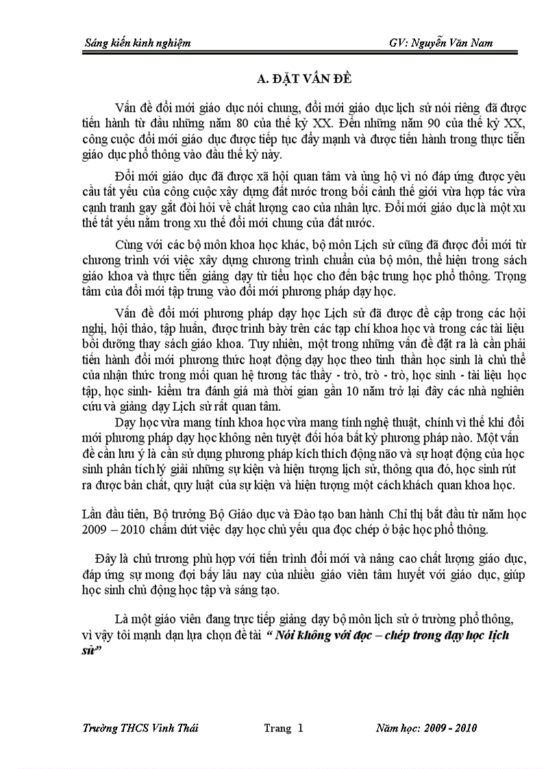 image for page Nói không với đọc chép trong dạy học lịch swr