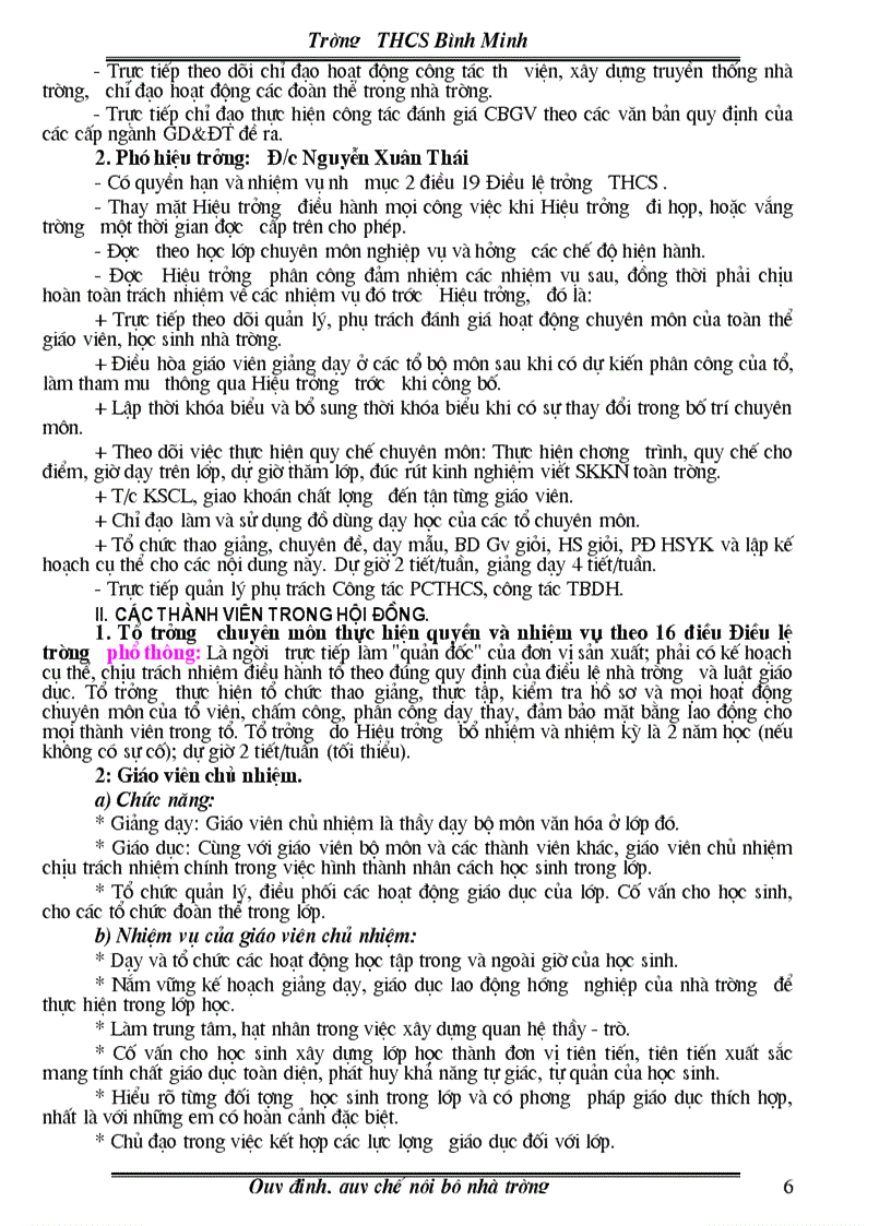 image for page Noi quy quy che noi bo truong hoc Hot