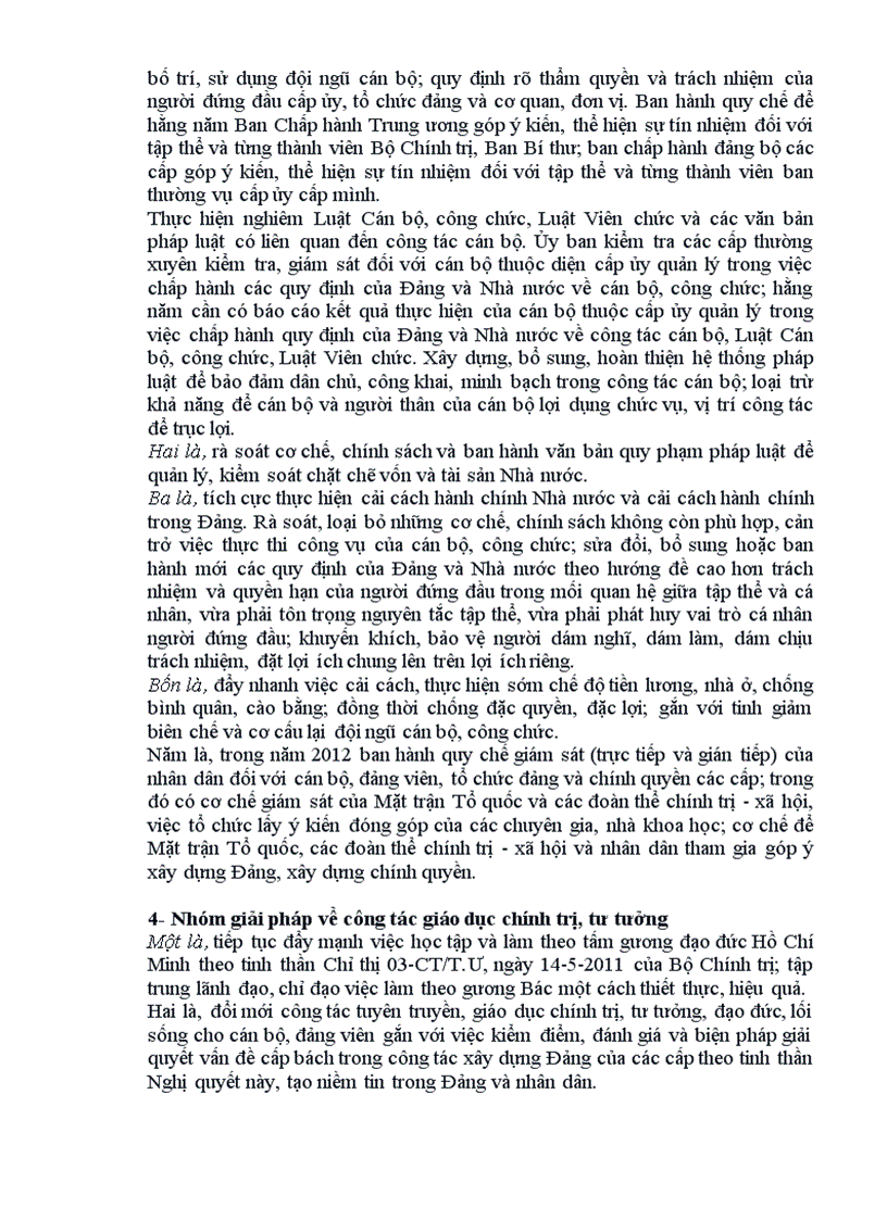 image for page NQ Hội nghị BCH TW4 Khóa XI