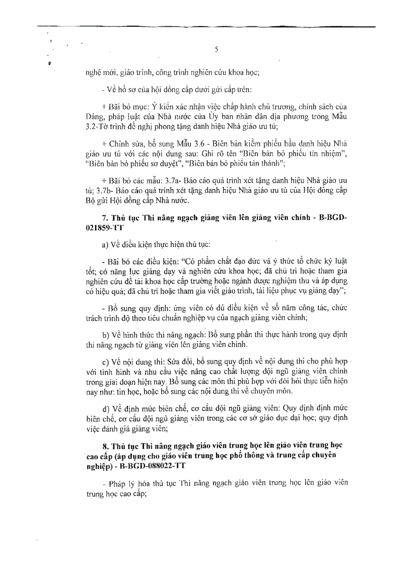 image for page NQ về đơn giản hóa thủ tục HC thuộc phạm vi chức năng của Bộ GDĐT