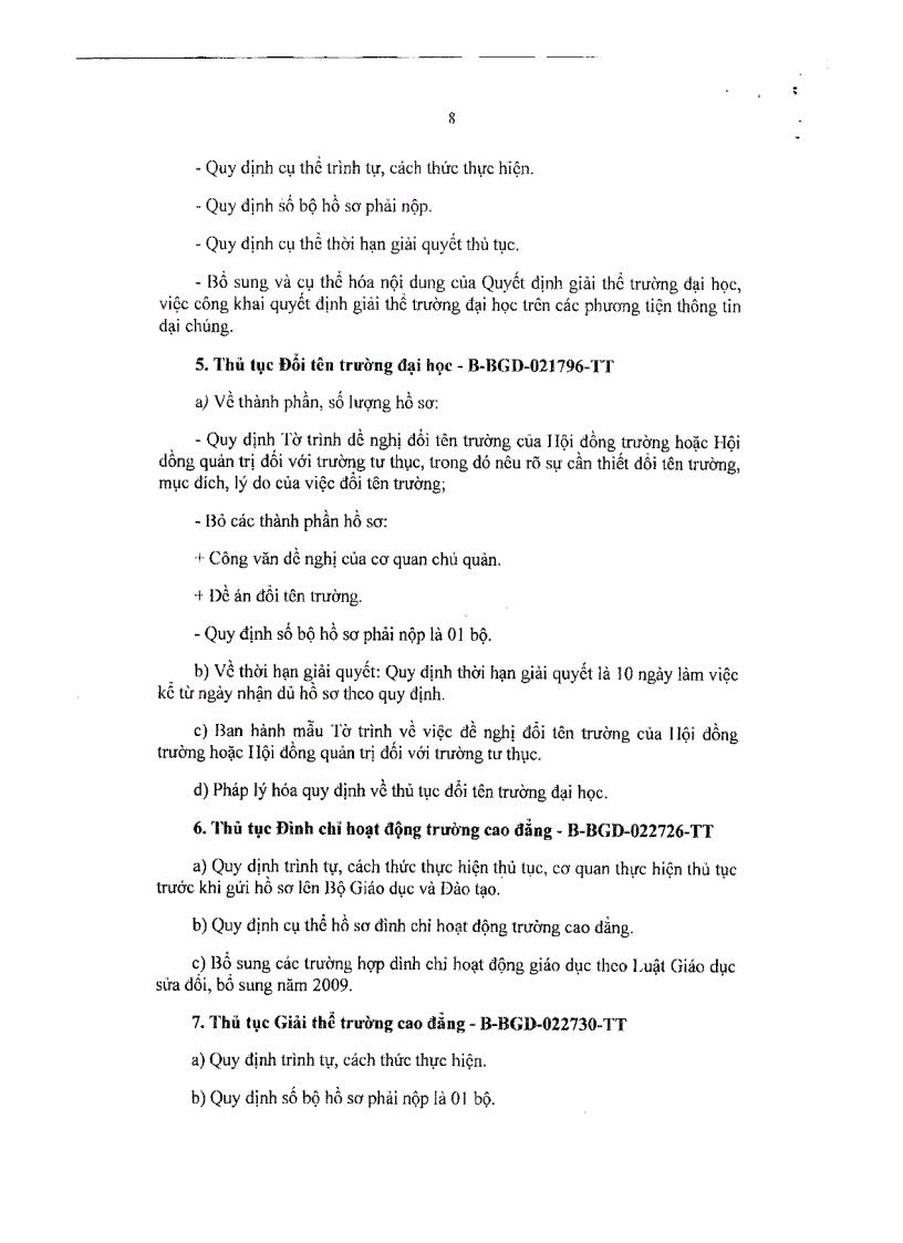 image for page NQ về đơn giản hóa thủ tục HC thuộc phạm vi chức năng của Bộ GDĐT