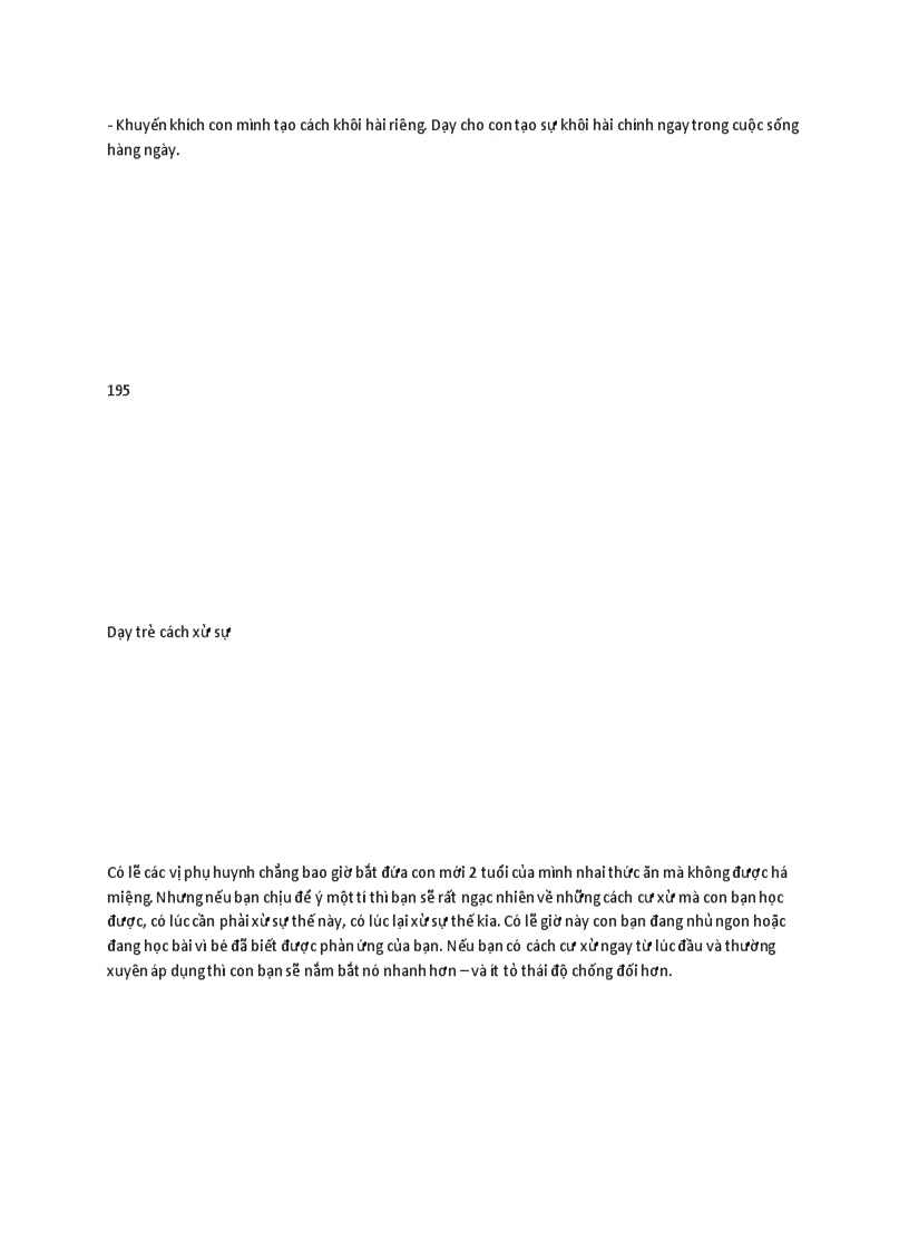 image for page Nuôi dạy trí tuệ kĩ năng trẻ 1 doc