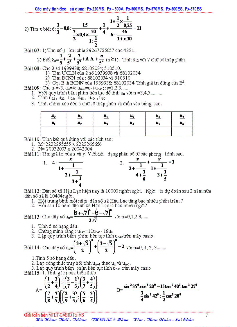 image for page On Thi MT CASIO