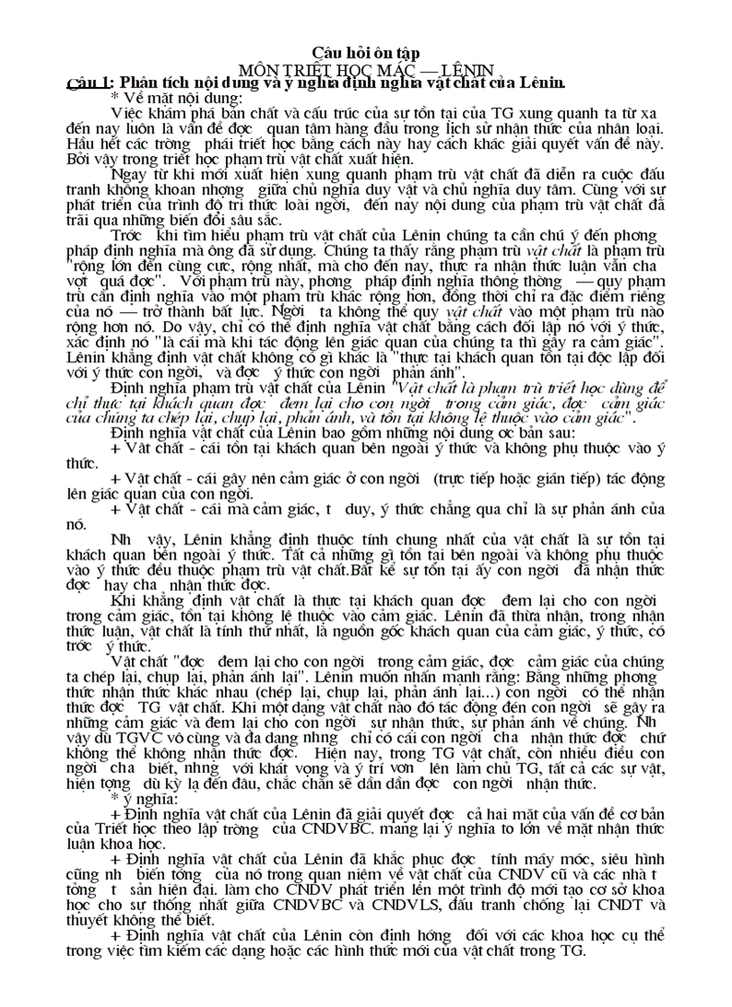 image for page Ôn thi Triết Cao học