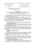 P Án chống bão lụt trường học 2009