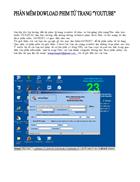 Phầm mềm dowload phim từ youtube