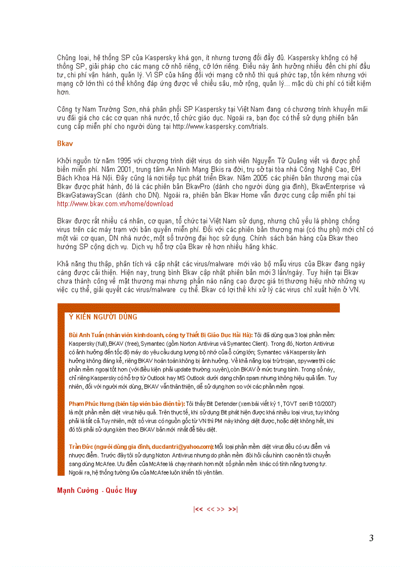 image for page Phần mềm diệt Viurs phần 2