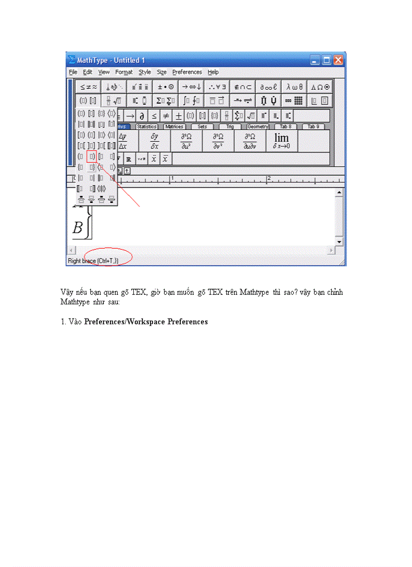 image for page Phần mêmd công thức Toán Mathtype v6 0