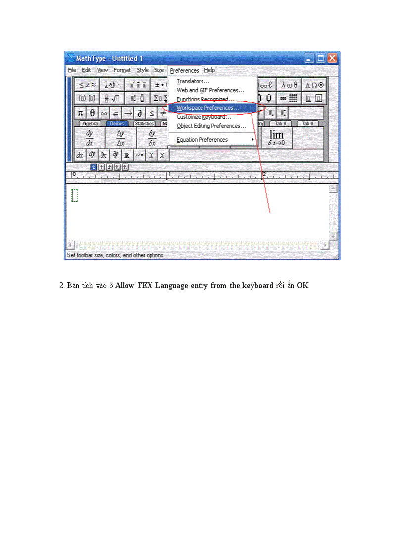 image for page Phần mêmd công thức Toán Mathtype v6 0