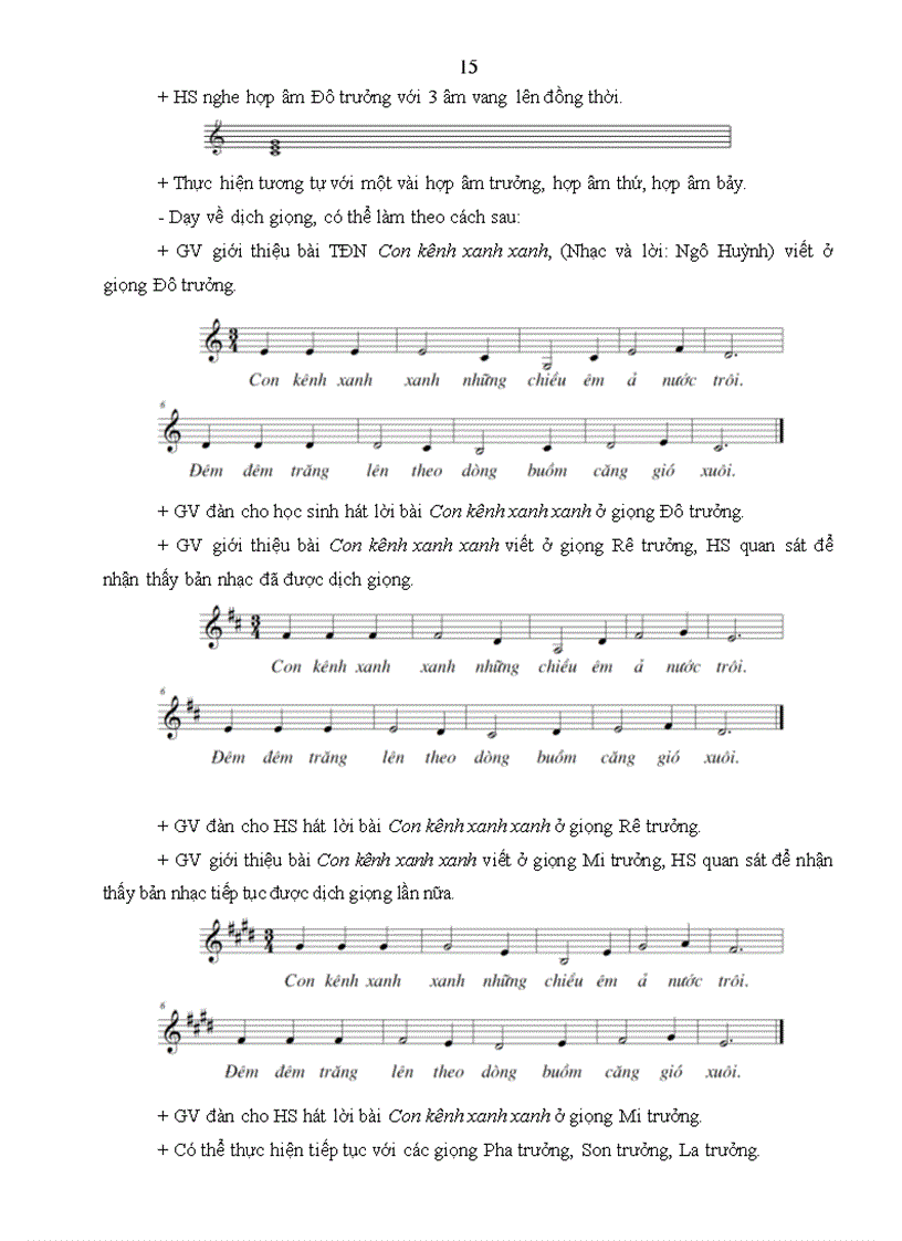 image for page Phân phối chương trình môn Âm nhạc