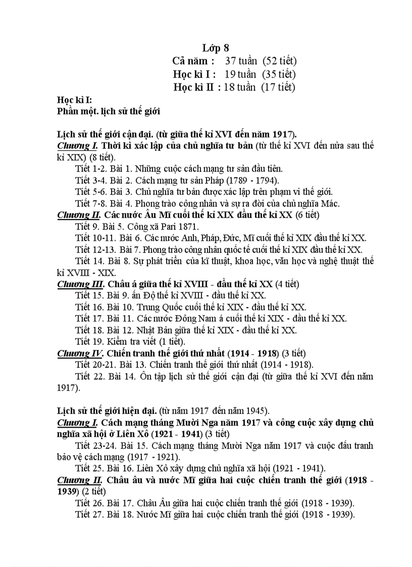 image for page Phan phoi chuong trinh thcs