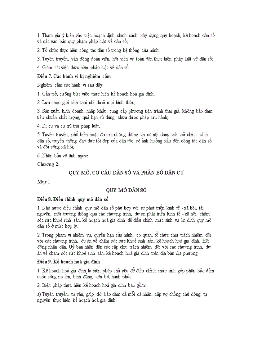 image for page Pháp lệnh dân số