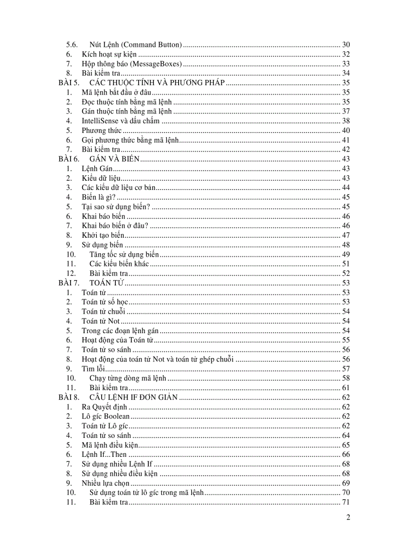 image for page Phat trien ung dung co ban voi VB NET FORMAT