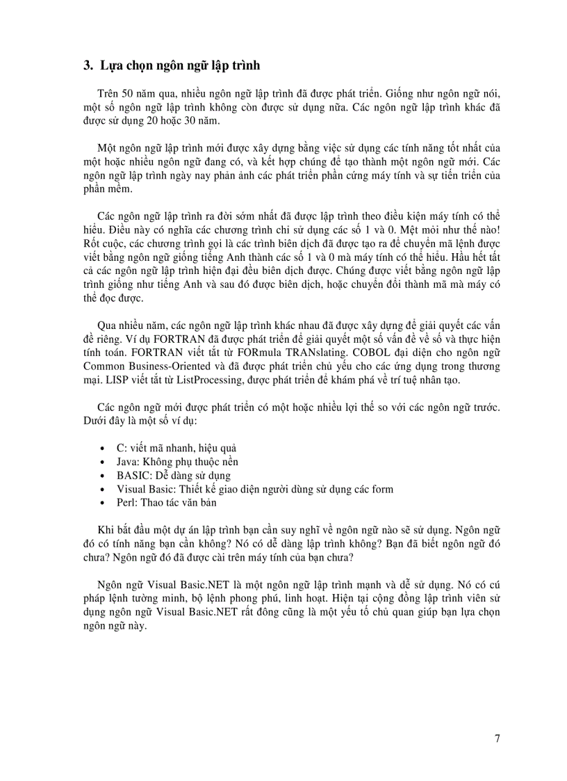 image for page Phat trien ung dung co ban voi VB NET FORMAT