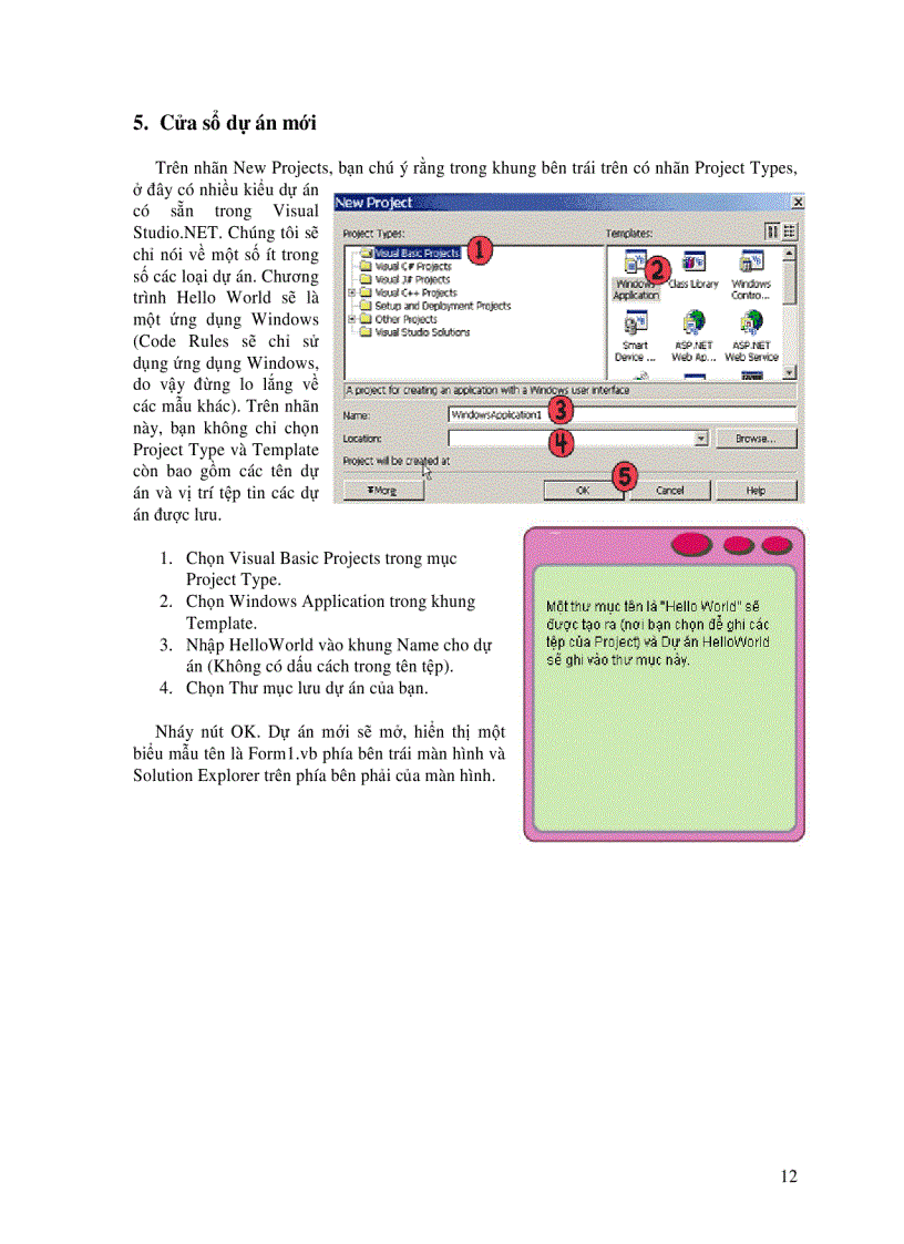 image for page Phat trien ung dung co ban voi VB NET FORMAT