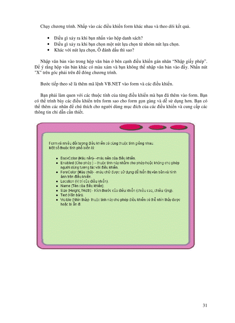 image for page Phat trien ung dung co ban voi VB NET FORMAT