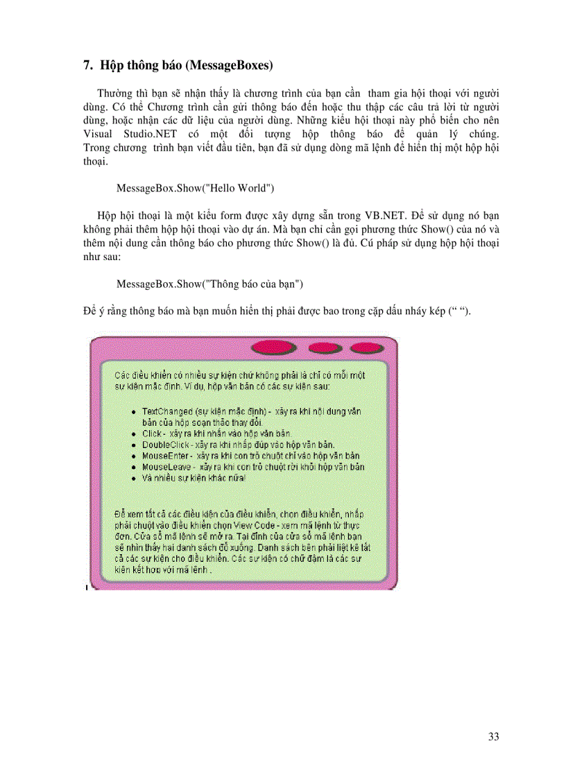 image for page Phat trien ung dung co ban voi VB NET FORMAT