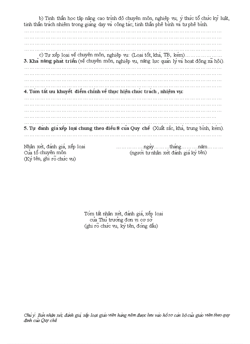 image for page Phieu danh ga cong chuc 2010