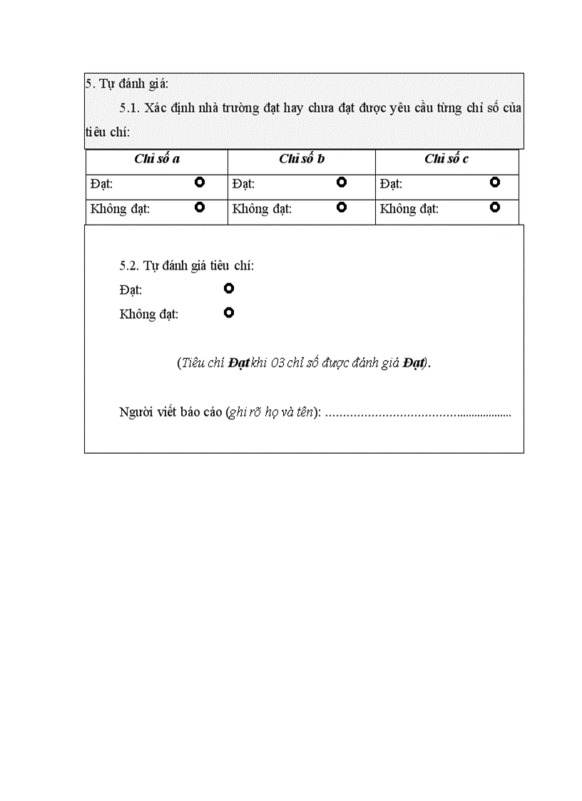 image for page Phieu danh gia tieu chuan 1 thpt