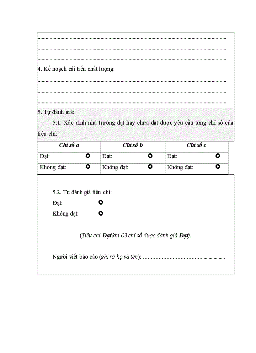 Phieu danh gia tieu chuan 3 kdcl thpt