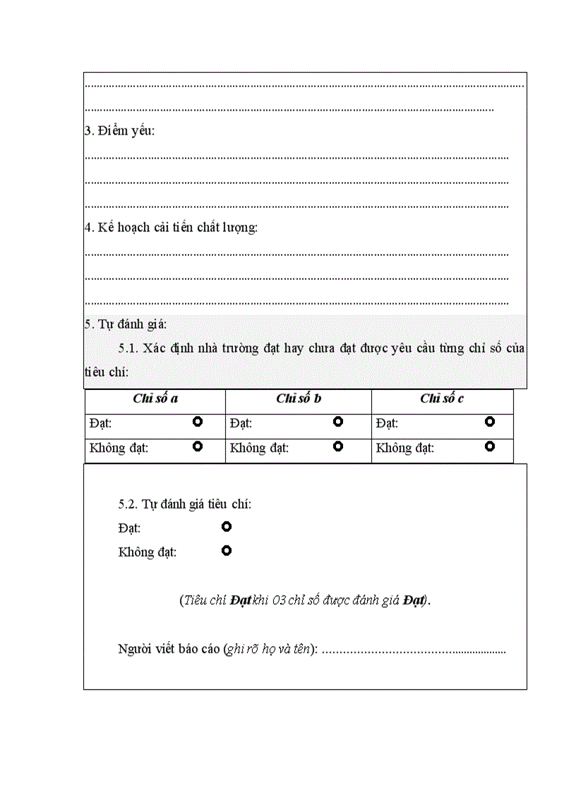 image for page Phieu danh gia tieu chuan 4 kdcl thpt