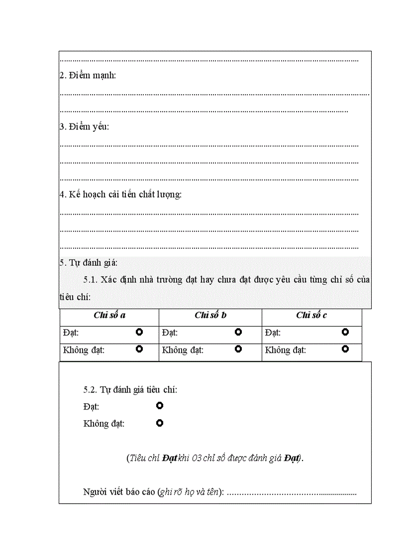 image for page Phieu danh gia tieu chuan 4 kdcl thpt