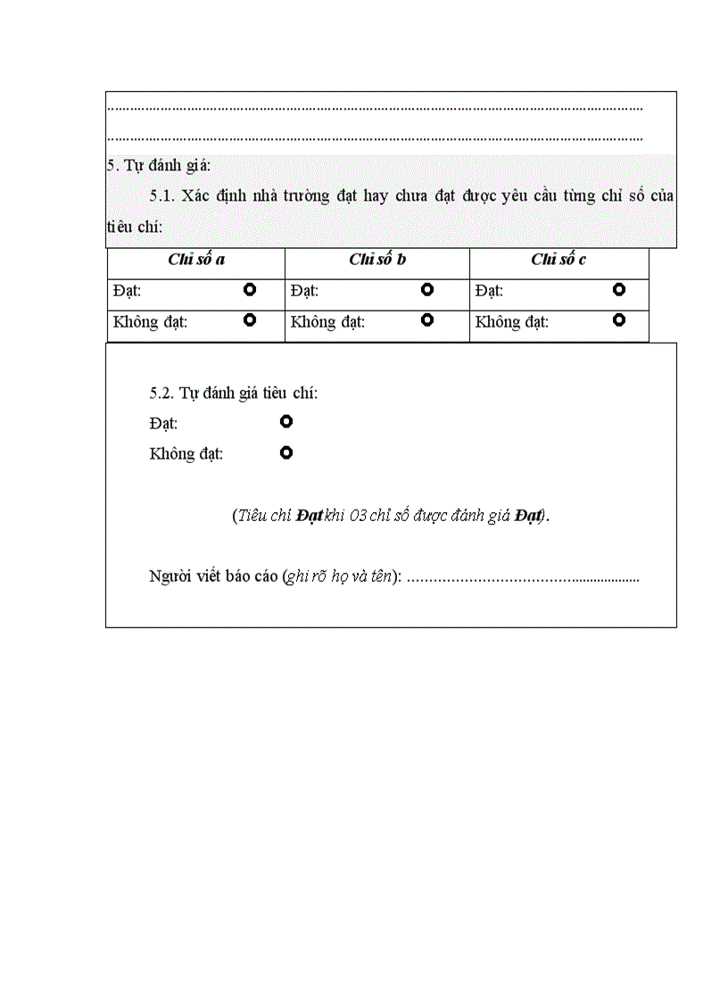 image for page Phieu danh gia tieu chuan 5 6 7 kdcl thpt