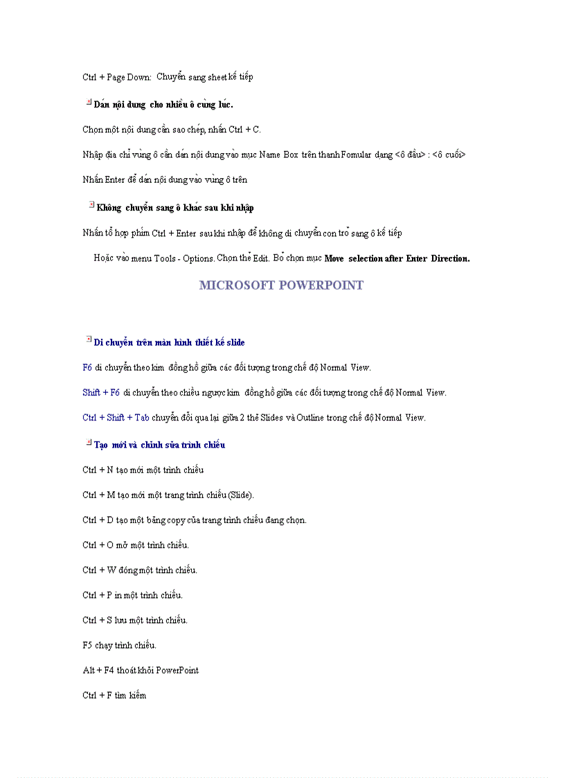 image for page PHIM TAT Excel Word Powerpoint