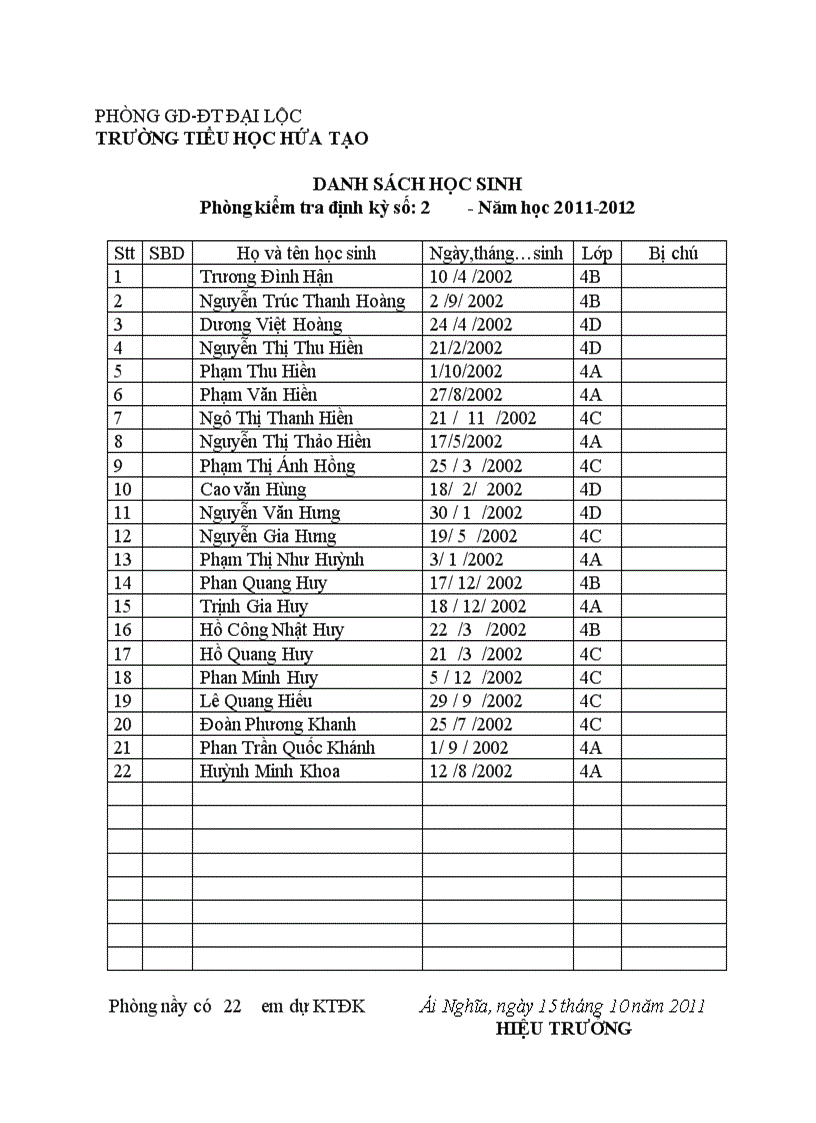 image for page Phòng thi khối 4