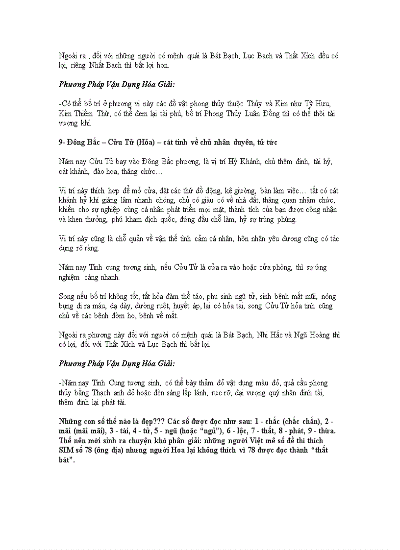 image for page Phong thủy và xem tuổi 2012