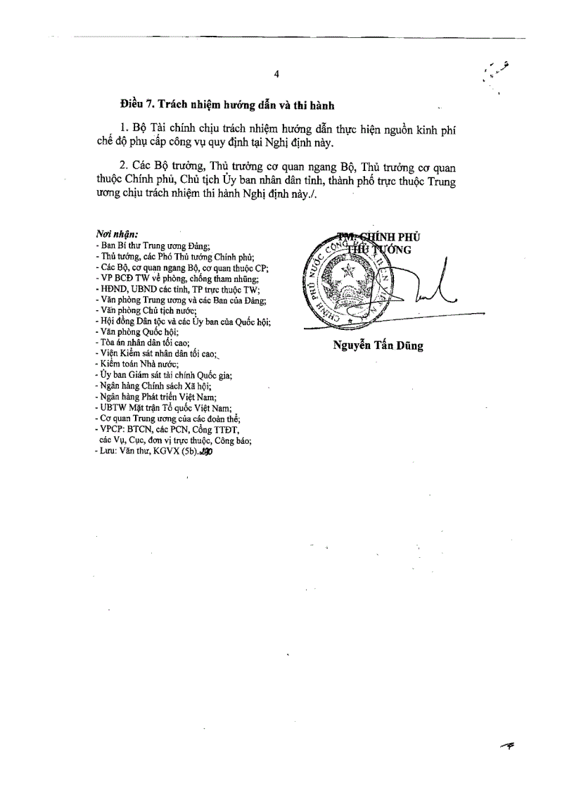 image for page Phụ cấp công vụ cho cán bộ công chức