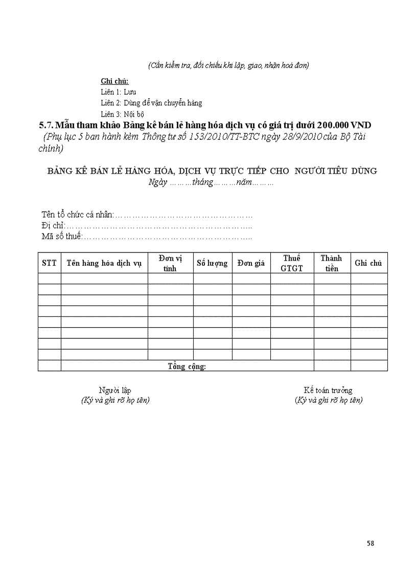 image for page Phụ lục kèm theo TT 153 của BTC