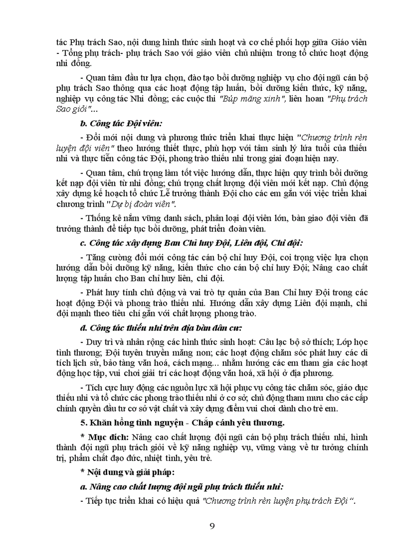 image for page Phuong huong cong tac doi