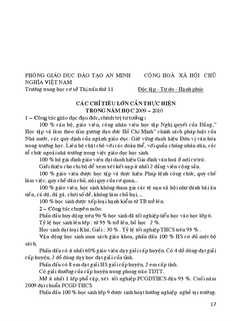 image for page Phuong huong nhiem vu nam hoc 10 11