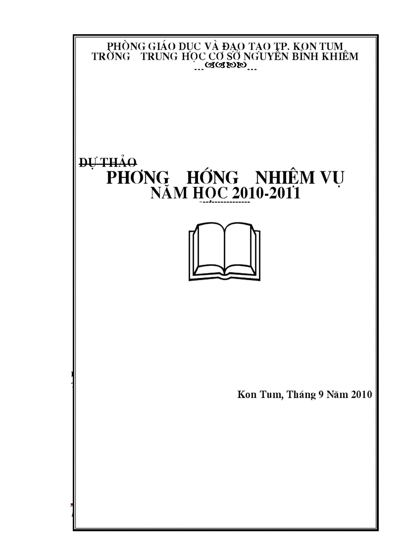 image for page Phuong huong nhiem vu nam hoc 2010 2011