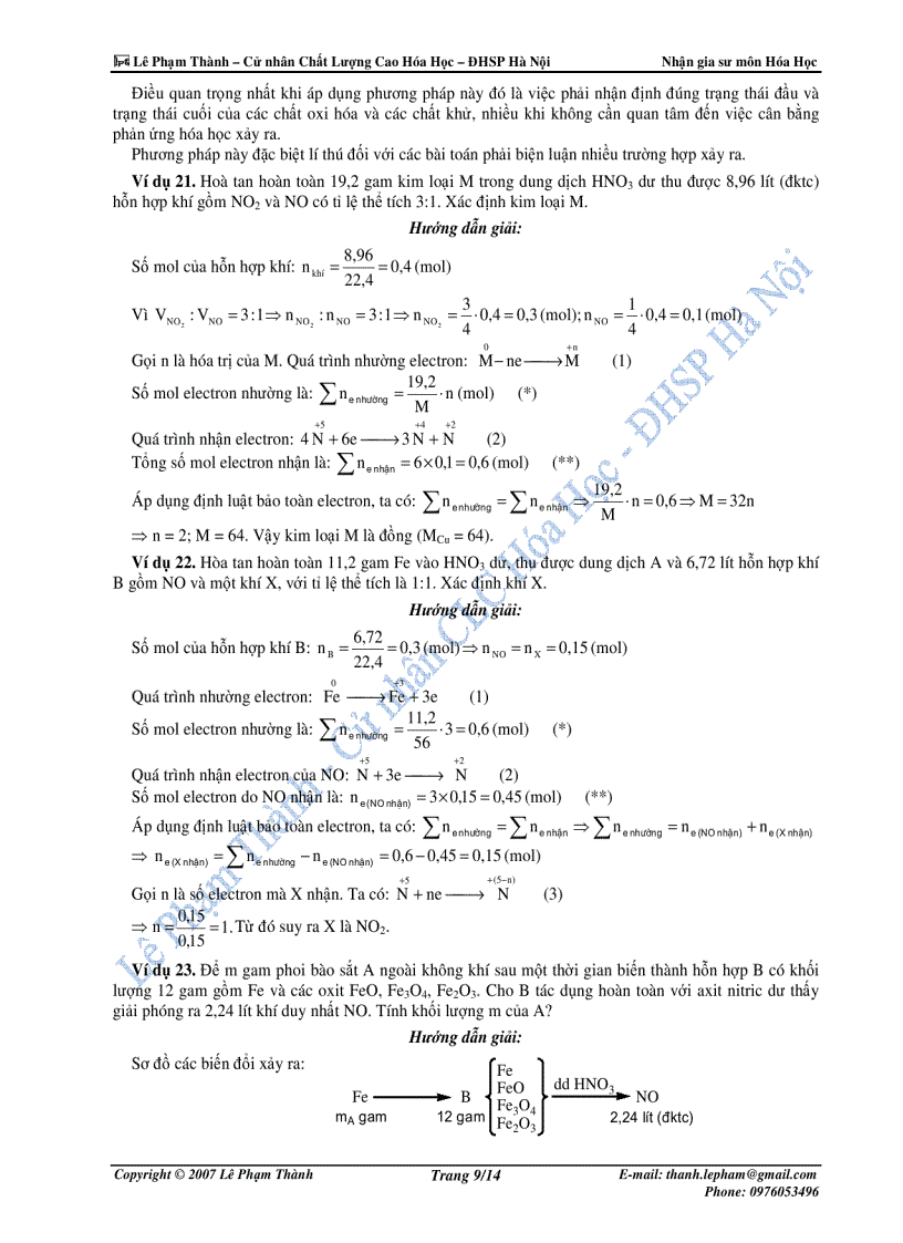 image for page Phương pháp giải nhanh bài tập hóa học