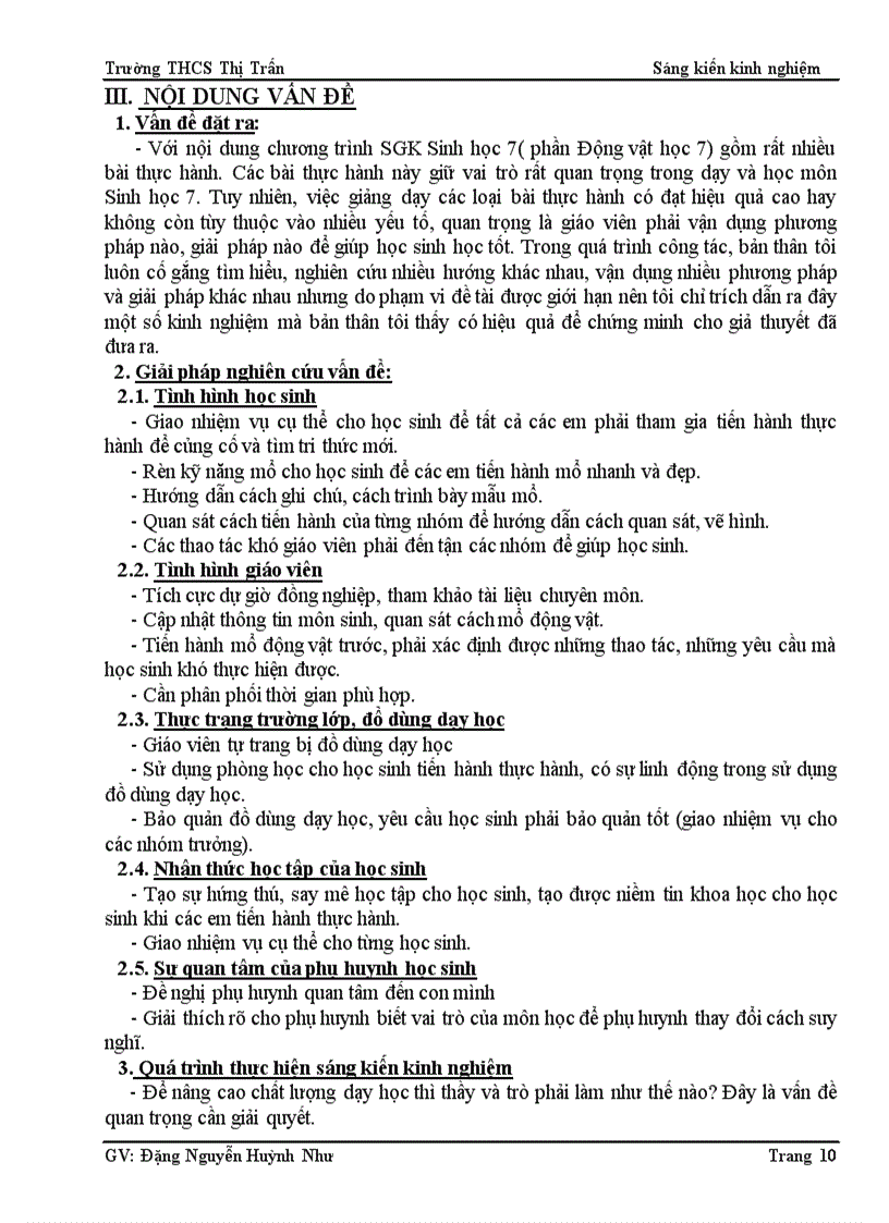 image for page Phương pháp giảng dạy loại bài thực hành trong giảng dạy phần Động vật học 7