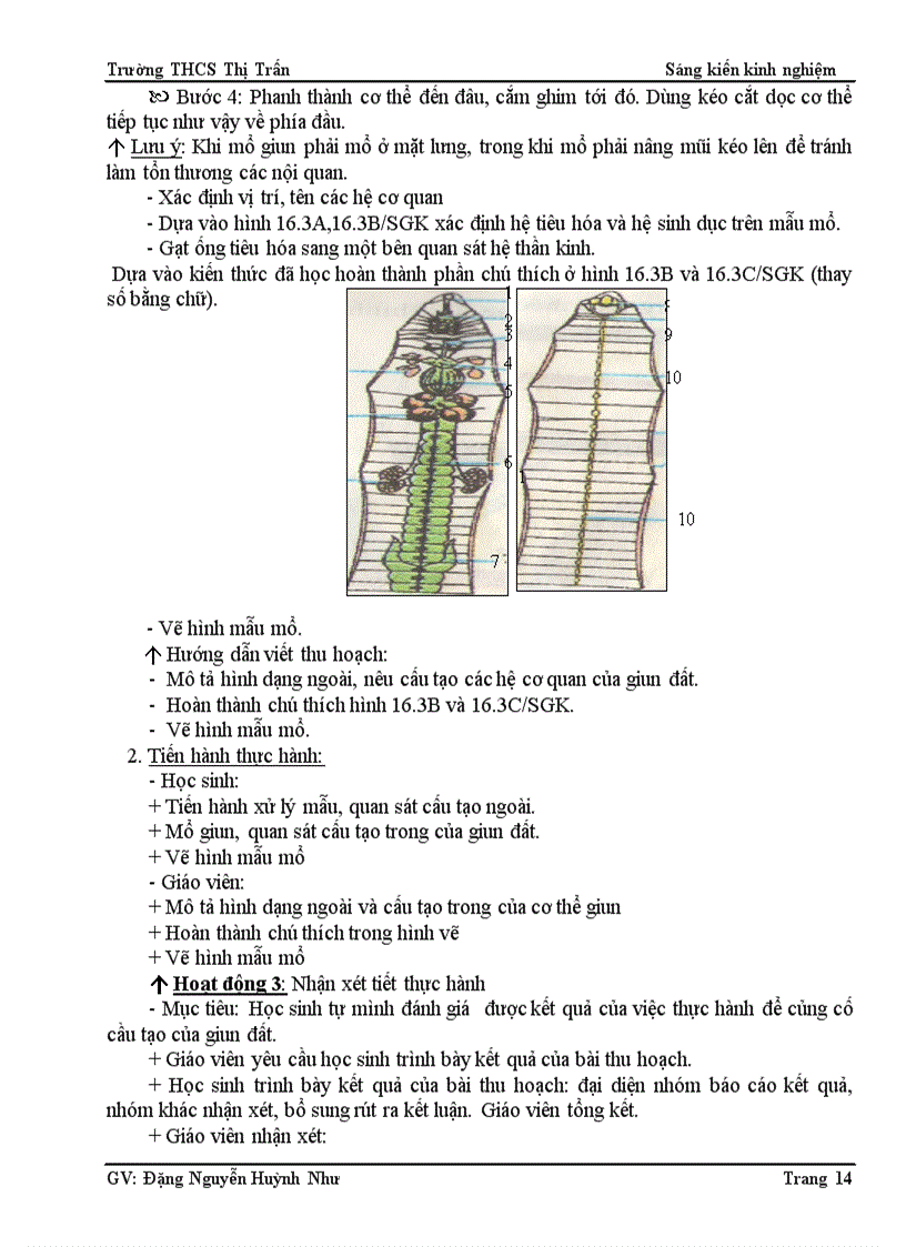 image for page Phương pháp giảng dạy loại bài thực hành trong giảng dạy phần Động vật học 7
